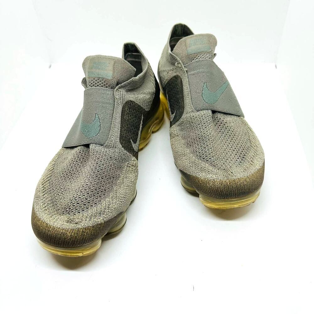Nike Air VaporMax Dark Stucco Mesh Comfortable Running Shoe Size 9.5